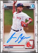 2020 Bowman Chrome - Prospect Autographs Baseball Joan Martinez #CPA-JMA VG