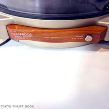  MIJ Kenwood KP-07M Quartz Direct Drive Turntable 1990 Serviced w/ Dust Cover