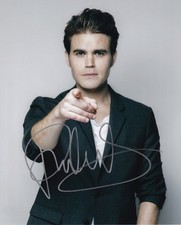 PAUL WESLEY signed autograph 20x25cm VAMPIRE DIARIES in person autograph ACOA