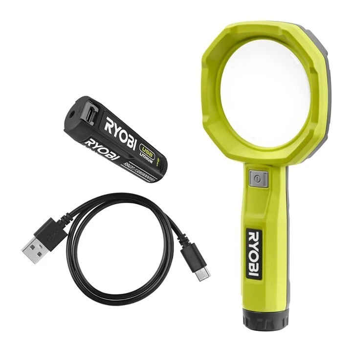 Ryobi RML4-120G: Lente d'Ingrandimento Ricaricabile 4V per Lettura