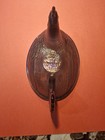 VtgIndiana Glass Iridescent Carnival Glass Blue Hen On Nest Replacement Top Only — photo 5