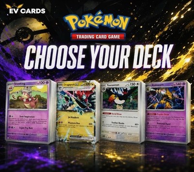 Pokemon TCG - Choose Your Deck | Standard Tournament Ready | Meta & Budget Decks
