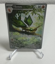 Carta Pokemon Vibrava 206/191 Surging Sparks Full Art ultra rara quasi nuova