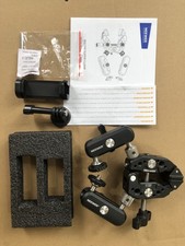 NEEWER Heavy Duty Super Clamp 2 x 360 Dual Ball Head Magic Arms 1/4in 3/8in