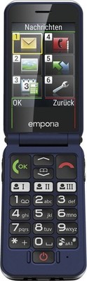 Emporia Handy Joy Klapphandy 2,8 Zoll Kamera 2MP Notruf Hörgeräte kompatibel NEU