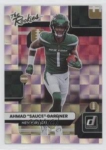 2022 Panini Donruss The Rookies Ahmad Gardner Ahmad Sauce Gardner #TR-27 RC