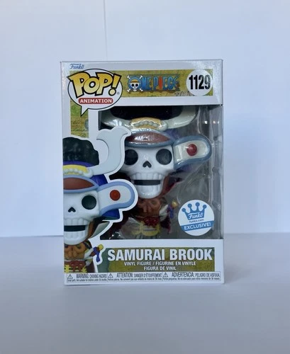 Funko Pop! One Piece Samurai Brook - Funko (Exclusive) #1129 + Protector