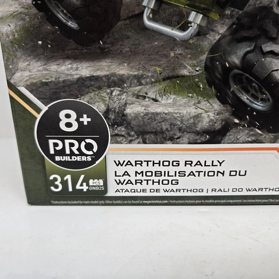 Halo Infinite Warthog Rally Mega Construx Building Block Set 314 pcs 2020 - Image 4 of 4