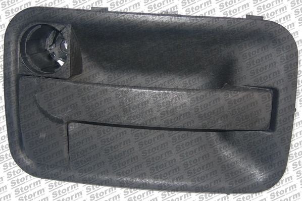 Poignée de porte conducteur coincée : solution de remplacement noire 25025 sans clé