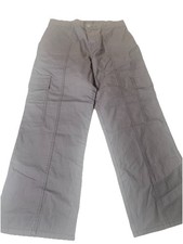 Social Standard by Sanctuary Ladies Portside Cargo Crop Pant Size Medium Gray