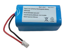 Replacement Battery for Shark Ion R75 RV85 RV850 RV750-N RVBAT850 2-prongs plug 