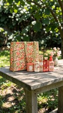 Bath  Body Works/Vera Bradley Peach Blossom  Nectar 6PC With Exclusive Tote