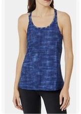 NWT TYR Maui Taylor Tankini Tank Razor Back Swim Denim Color Size Small 4/6 