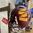Washington Commanders Frankie Luvu Autographed Helmet Beckett Authenticated
