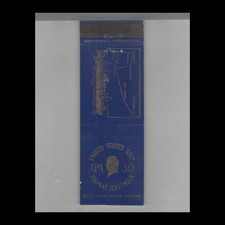 Matchbook Cover US Navy Ship USS Thomas Jefferson APA-30 #2