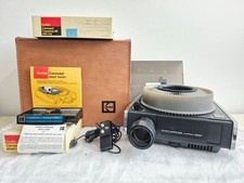 Rebuilt Kodak Carousel Custom 800H Slide Projector Fully Functional See Video