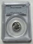 1944-D Mercury Dime MS64 FB PCGS