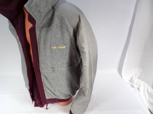Tri Mountain Alaska Jacket Mens XL Fleece Lined Embroidered Fishing Logos Zipper - Picture 4 of 9