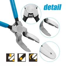 Car Door Trim Clip Removal Tool Fastener Panel Pliers Pin Puller Universal Blue