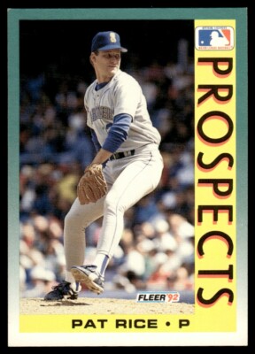1992 Fleer Top Prospects #658 Pat Rice Rookie Seattle Mariners | eBay