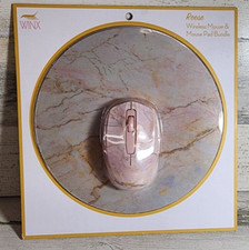 Winx Reese Wireless Mouse and Mouse Pad Bundle