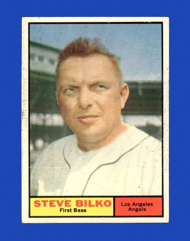Steve Bilko trading card