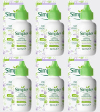 6x Simple Calming Moisturiser Skin Cream 50ml