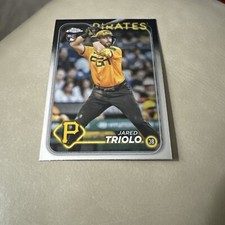 2024 Topps Chrome Base #79 Jared Triolo  - Pittsburgh Pirates