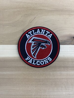ATLANTA FALCONS EMBROIDERED 3  IRON ON PATCH
