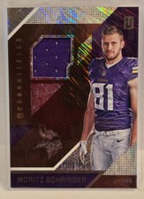 2016 Panini Unparalleled Materials /299 Moritz Bohringer #RM-MB Rookie RC Viking