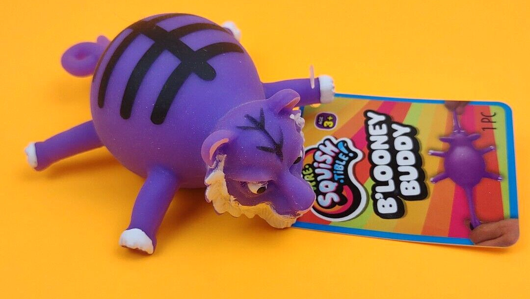 Lion Ja-Ru Stretchy Toy Figure Squishy Jungle Animal Stretchable Squish Squeeze