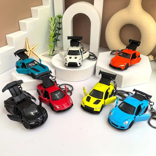 Sport Car Keychain Luxury Racing JDM Muscle Automobile Toy (Unisex Men Women)