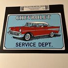 57 Chevrolet collector Metal Sign