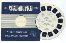 HELSINKI I Finland 1957 Belgian-made View-Master Single Reel 2601