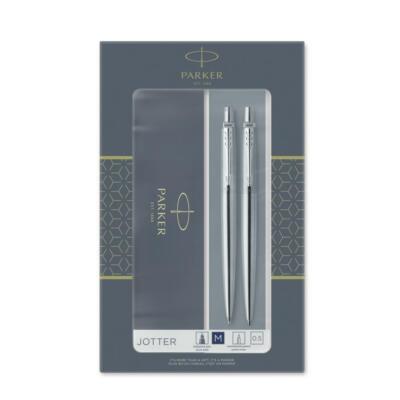 3026980932565 Zestaw długopis ołówek Jotter stal CT PARKER 2093256 PARKER