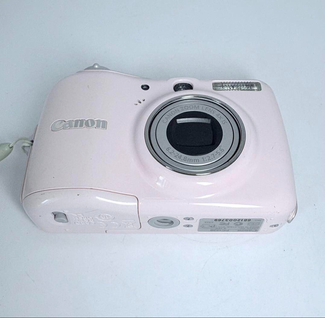 ★希少品★Canon PowerShot E1 PC1338 ホワイト Canon PowerShot E1 PC1338 - Rare Color Pink / Used | eBay
