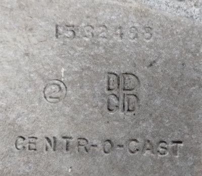 DPCD Mopar 1532488 Centr-o-cast Aluminum Stock Mohawk Transmission ...