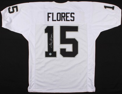 tom flores raiders jersey