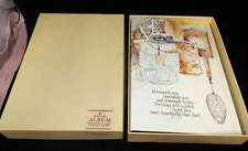 Vtg Hallmark Recipe Card Binder Book with Blank Cards - Nostalgic - NOS