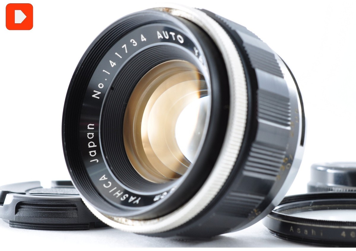 Excellent+5] Yashica Auto Yashinon 5cm 50mm f/2 M42 mount Lens