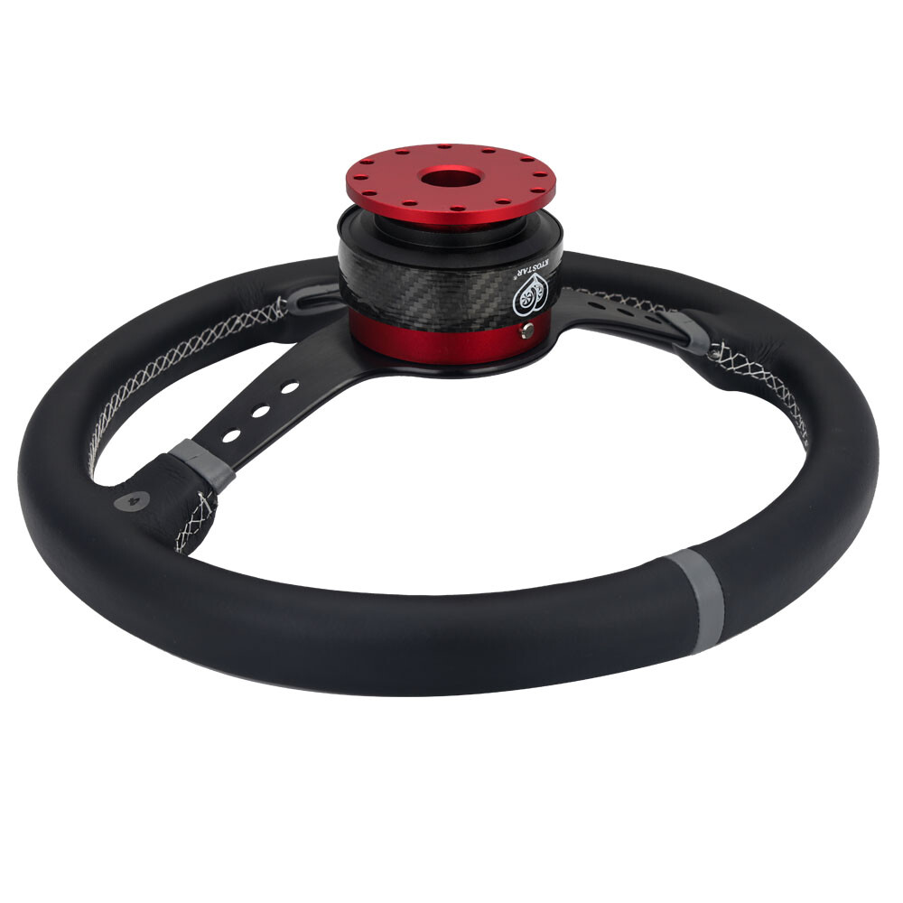 Universal Real Carbon Fiber Steering Wheel Quick Release Control Hub