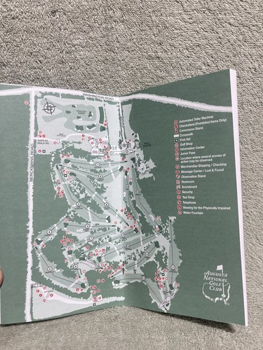 2011 Masters Badge Augusta Golf Charles Schwartzel Spectator Guide Fri/Sun Pairs - Picture 5 of 11