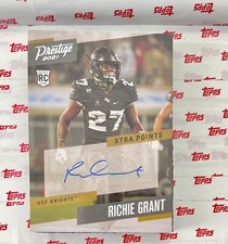 2021 Panini Chronicles Draft Picks Prestige Richie Grant ORANGE Auto RC PS-RGR