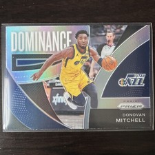 2021-22 Panini Prizm Donovan Mitchell #11 DOMINANCE Silver Prizm SP Utah Jazz
