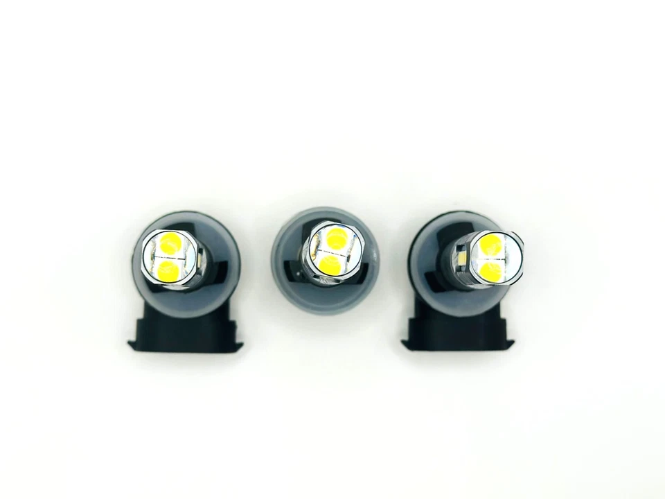 3 bombillas SUPER LED para Arctic Cat 1998 - 2000 Z440, ZL 440 500 600, ZR 500 Foto 3 de 4