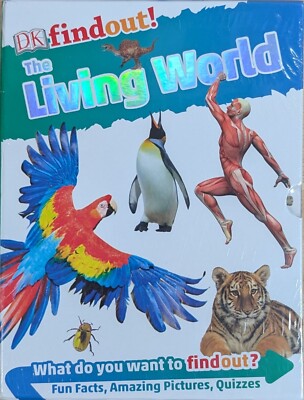 DK FindOut! The Living World (8-Book Box Set) Soft Cover New Sealed