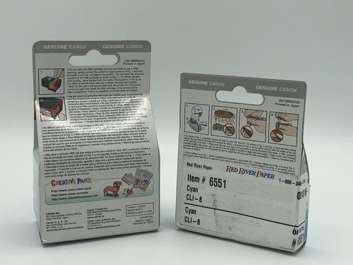 Canon Pixma PG-40 Black Inkjet Print Cartridge & Cyan Unopened Genuine OEM - Picture 2 of 7