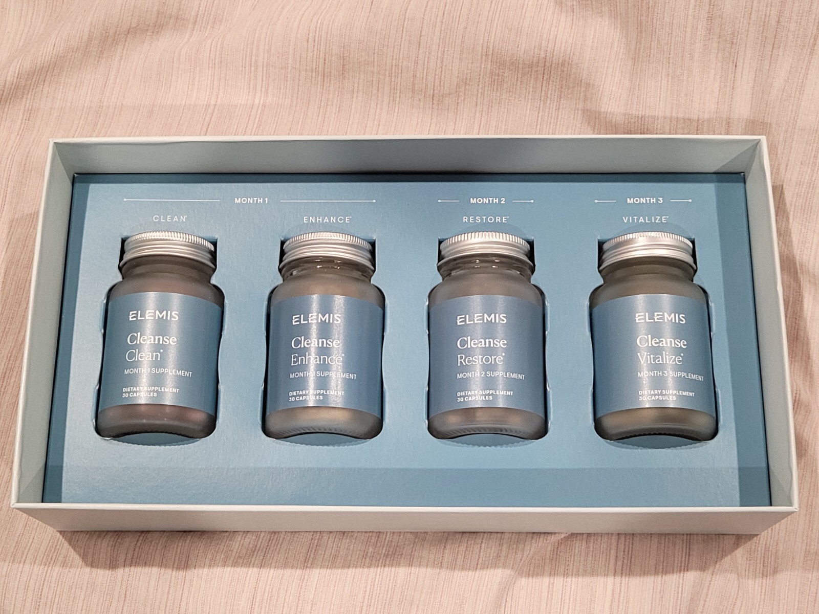 Elemis Cleanse Body Performance System Exptn 2025 90 Day 120 Capsules