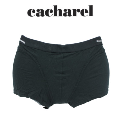 Short boxer briefs, men, (fibers), black R512 Cacharel Homme