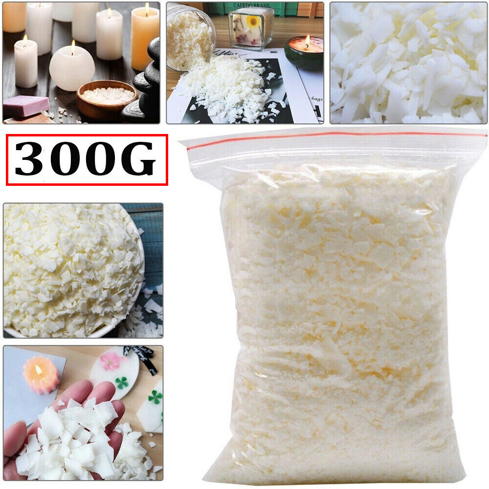 100G1KG 100 Pure Soy Wax/Soya Candle Making Wax Natural Flakes Clean